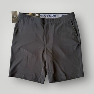 🎉5 for $45🎉 NWT Pgatour Shorts Man Size 36 Black